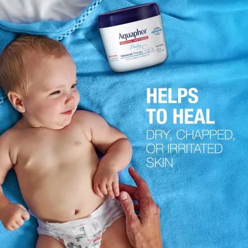 Aquaphor Baby Healing Ointment 400ml (14 OZ) | Dermatologist Tested Skin Protectant thumbnail 3