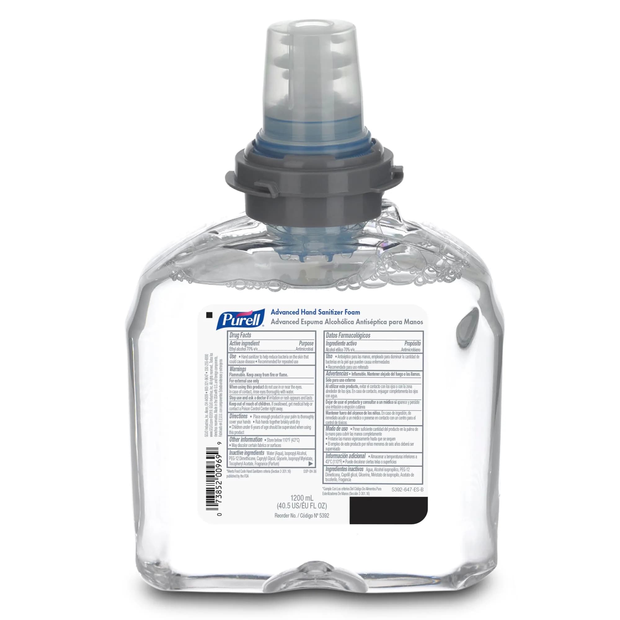 Purell Advanced Hand Sanitizer Foam TFX Starter Kit with Touch-Free Dispenser | Kills 99.99% of Germs - view 2