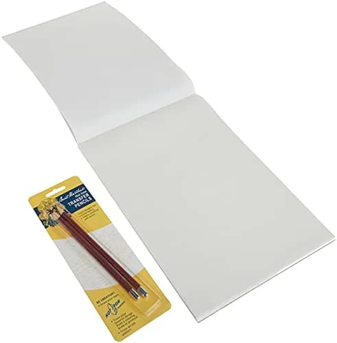 Aunt Martha's Create Your Own Iron-On Pattern Kit,Yellow,8 inch x 11 inch | DIY fabric art thumbnail 4
