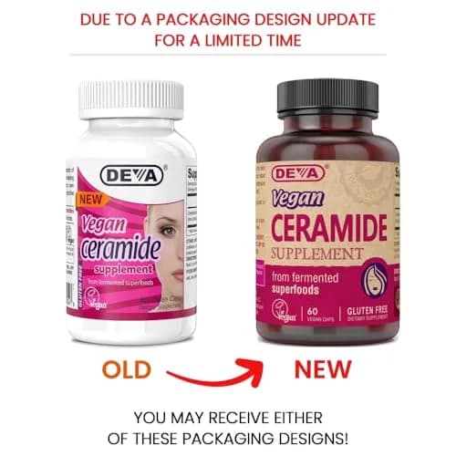 Deva Vegan Vitamins Skin Restoring Ceramide Supplement Tablets, 60 Count | Vegan, Gluten-Free, Supports Skin Barrier thumbnail 2