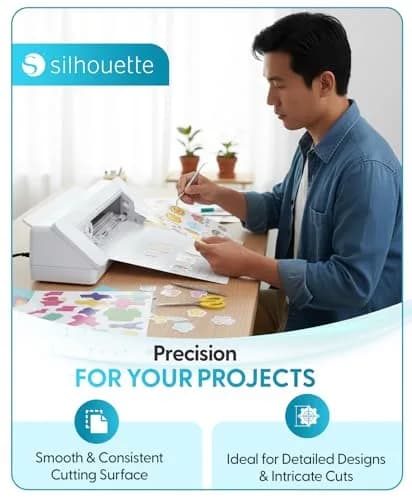 Silhouette Cameo Replacement Cutting Mat | 12-inch Square Vinyl Craft Surface thumbnail 4