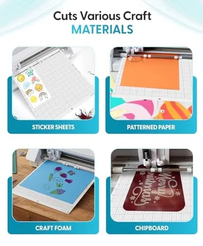 Silhouette Cameo Replacement Cutting Mat | 12-inch Square Vinyl Craft Surface thumbnail 7