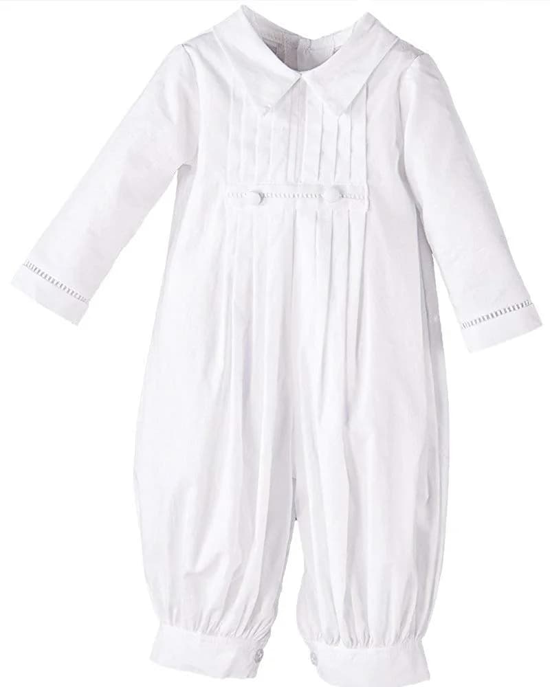 One Small Child Daniel Cotton Christening Outfit for Boys - 24 Months White | Traditional Baptism Blessing Attire thumbnail 3