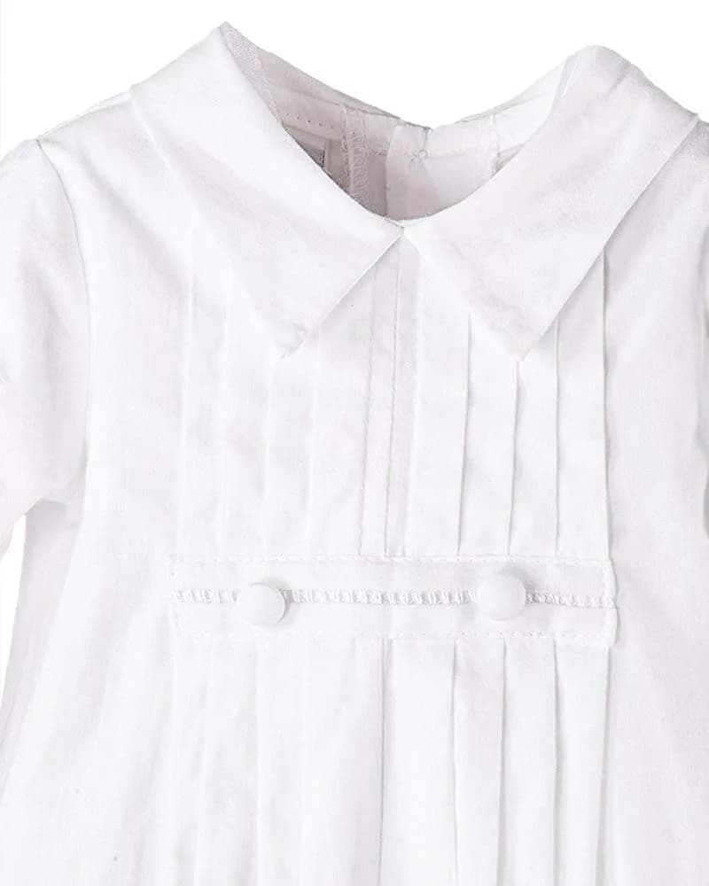 One Small Child Daniel Cotton Christening Outfit for Boys - 24 Months White | Traditional Baptism Blessing Attire thumbnail 4
