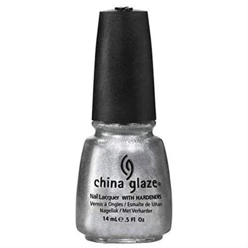 China Glaze Nail Polish, Icicle 1023 Metallic Silver Foil 14ml (0.5 Fl Oz) | Long-Lasting Manicure thumbnail 1