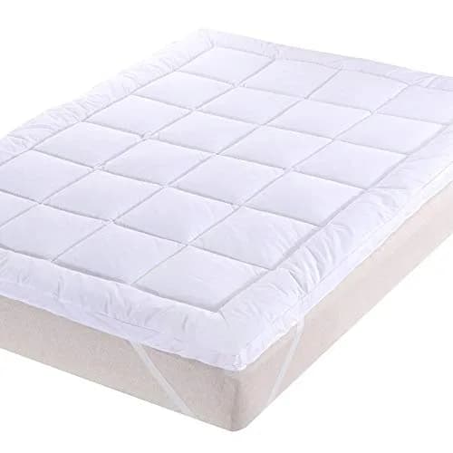 Royal Tradition King Mattress Topper 78 x 80 inches | Plush Down Alternative, Microfiber, Washable thumbnail 2