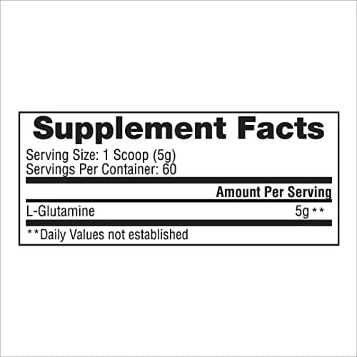 Gaspari Nutrition Glutamine Micronized Powder 10.58 Oz | Supports Muscle Recovery & Gut Health thumbnail 2