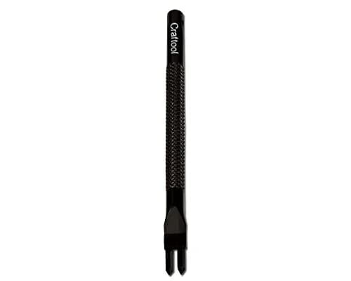 Tandy Leather Craftool Pro Line Diamond Stitching Chisel 2 Prong 2mm (0.08") | Precision Tool for Leathercraft thumbnail 1
