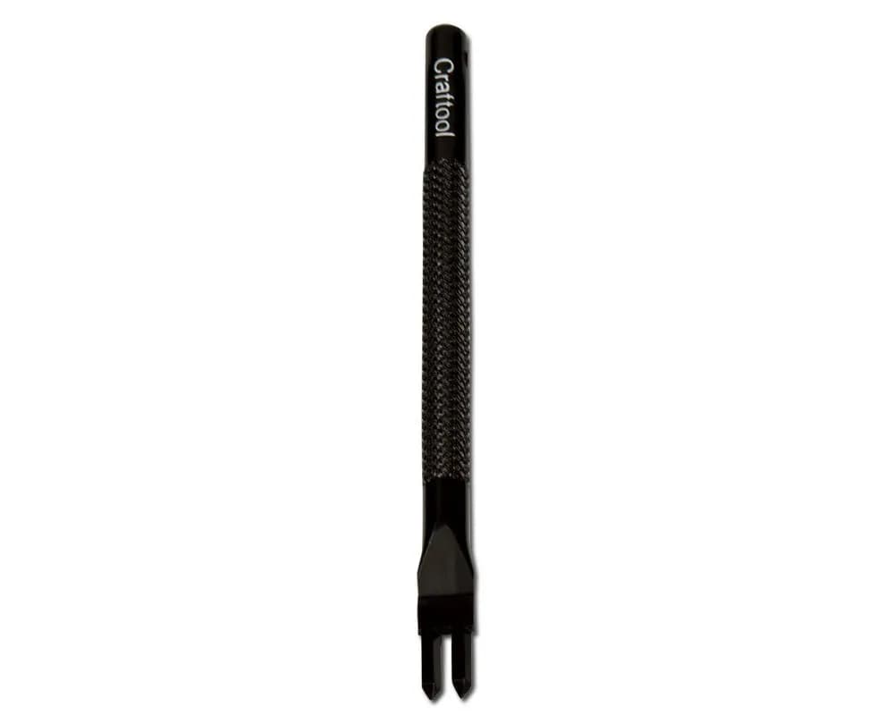 Tandy Leather Craftool Pro Line Diamond Stitching Chisel 2 Prong 2mm (0.08") | Precision Tool for Leathercraft - main product image
