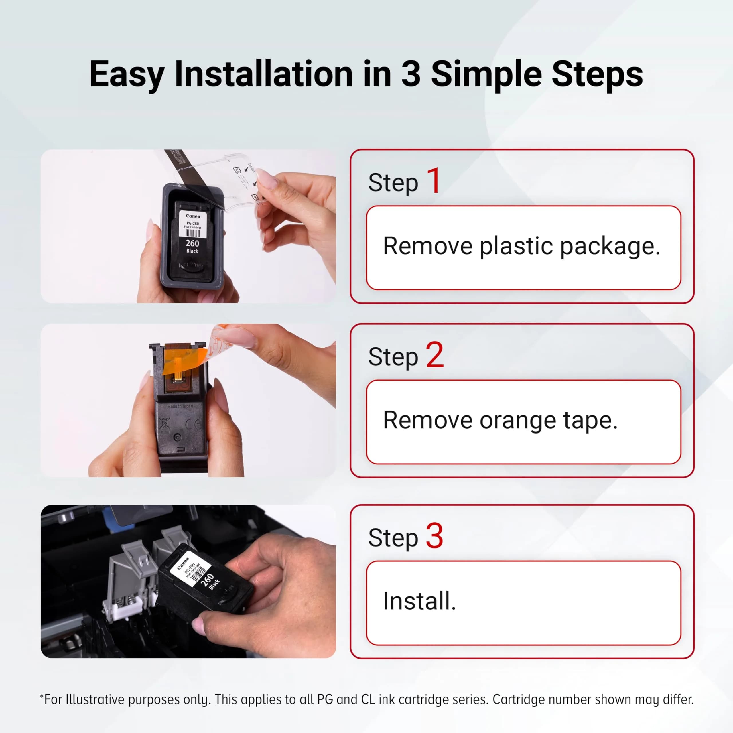 Canon PG-240 Genuine Black Ink Cartridge | Pigment Black Ink - view 5
