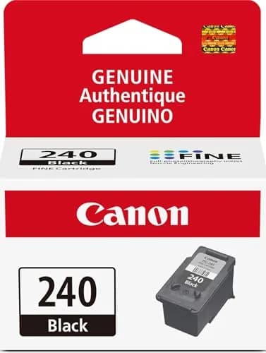 Canon PG-240 Genuine Black Ink Cartridge | Pigment Black Ink thumbnail 1