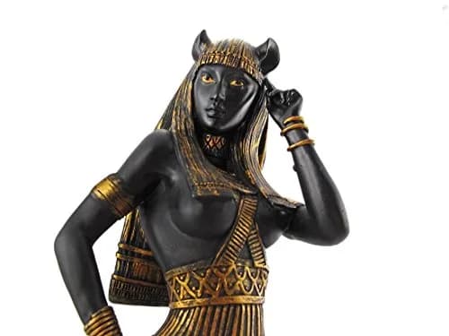 Pacific Giftware PTC 10.75 Inch Flirty Bastet Egyptian Mythological Goddess Statue Figurine | Handcrafted Bronze Decor thumbnail 3
