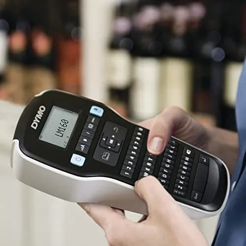 DYMO LabelManager 160 Portable Label Maker | QWERTY Keyboard, Large Display, Black thumbnail 6