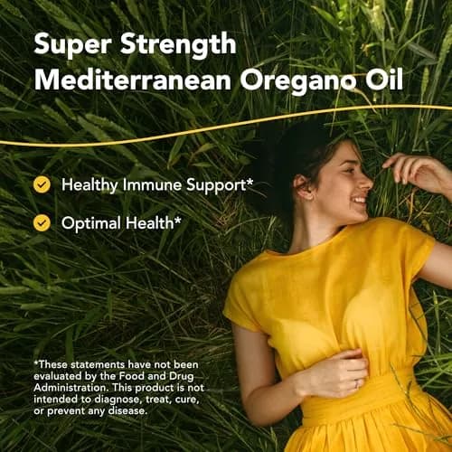 NORTH AMERICAN HERB & SPICE Super Strength Oreganol P73, 60 Softgels | Wild Oregano Oil for Immune Support, Vegan & Non-GMO thumbnail 2