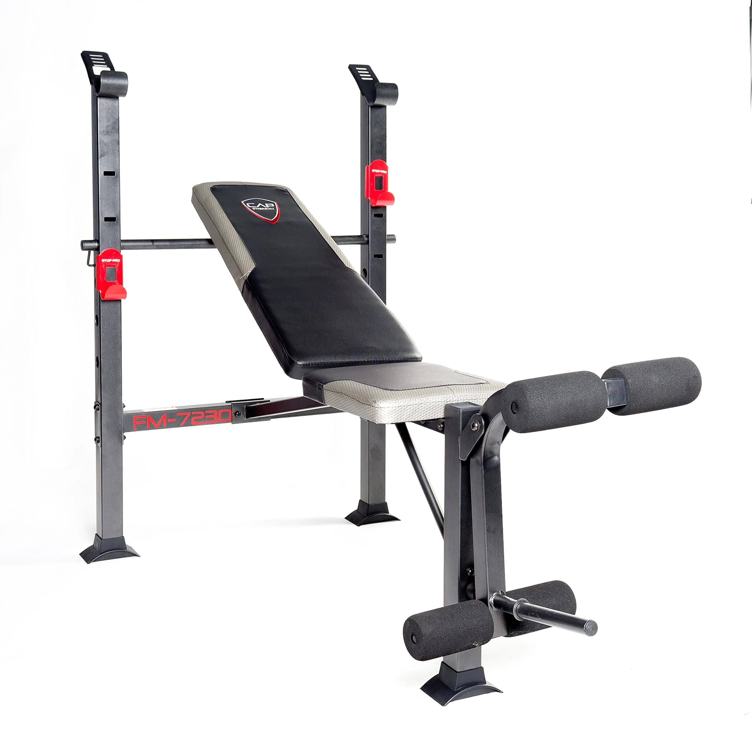 CAP Strength Bench Standard Bench with Leg Lift | Adjustable Incline, Decline & Flat Positions for Home Fitness - main product image