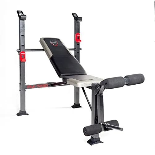 CAP Strength Bench Standard Bench with Leg Lift | Adjustable Incline, Decline & Flat Positions for Home Fitness thumbnail 1