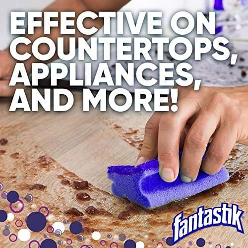 Fantastik All Purpose Cleaner with Bleach 946ml (32 Fl Oz) | Cleans Grease, Mold & Stains thumbnail 3
