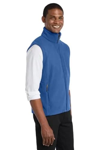 Port Authority Fleece Vest | Weather-Ready, Durable Polyester, Unisex, Medium, True Royal thumbnail 2