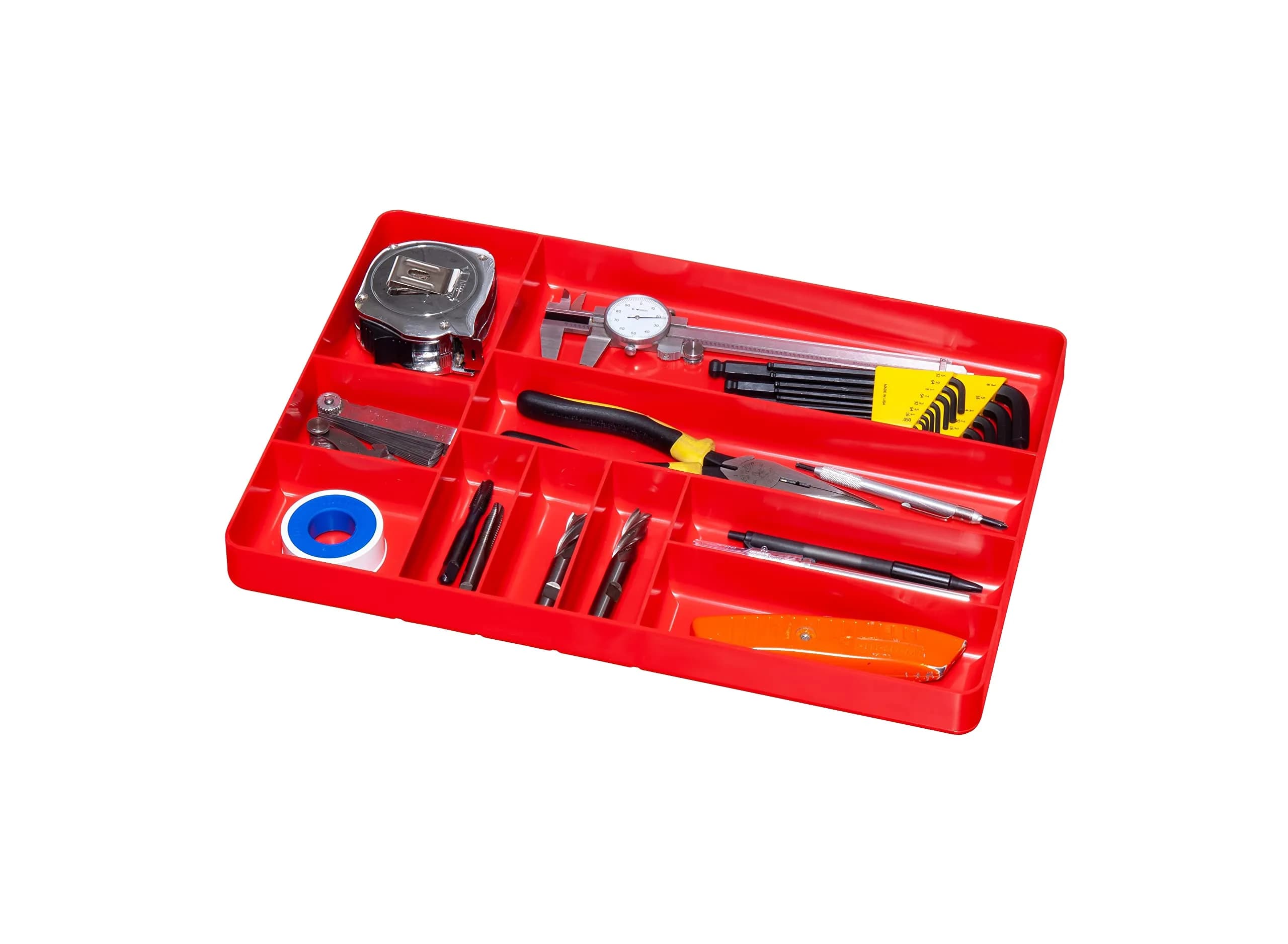 Ernst Manufacturing 10 Compartment Drawer Organizer Tray 40.2cm (16 Inches) | Stackable, Fuel & Solvent Resistant for Automotive Tools - view 6