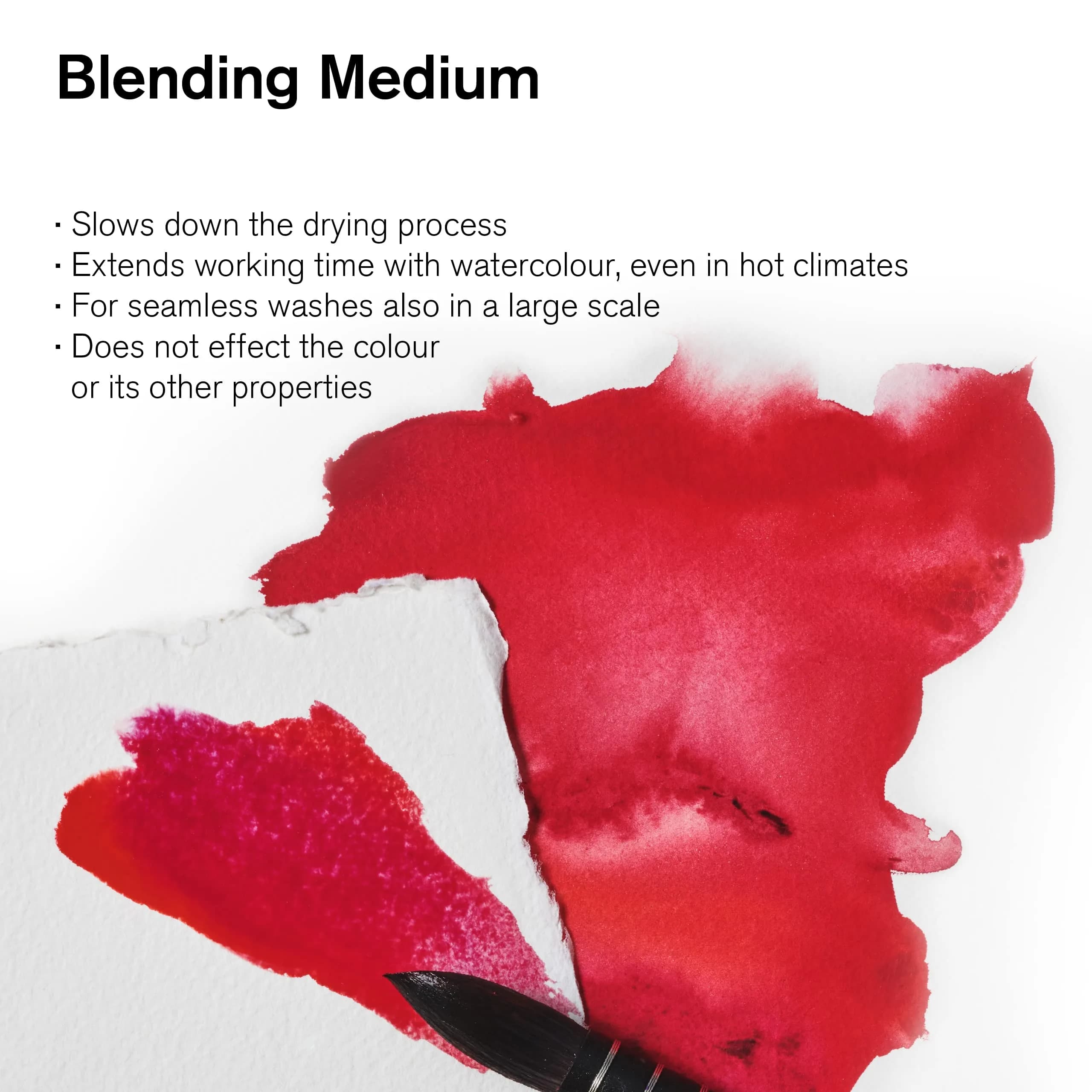 Winsor & Newton Watercolor Blending Medium 75ml (2.5 Fl Oz) | Extends Working Time for Smoother Blends - view 2