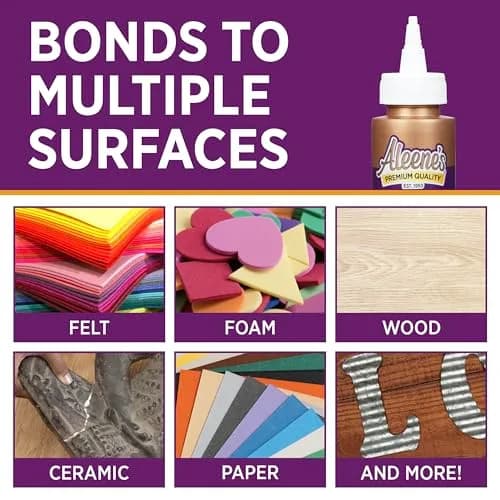 Aleene's Original Tacky Glue 118ml (4 fl oz) | Non-Toxic Craft Adhesive thumbnail 4