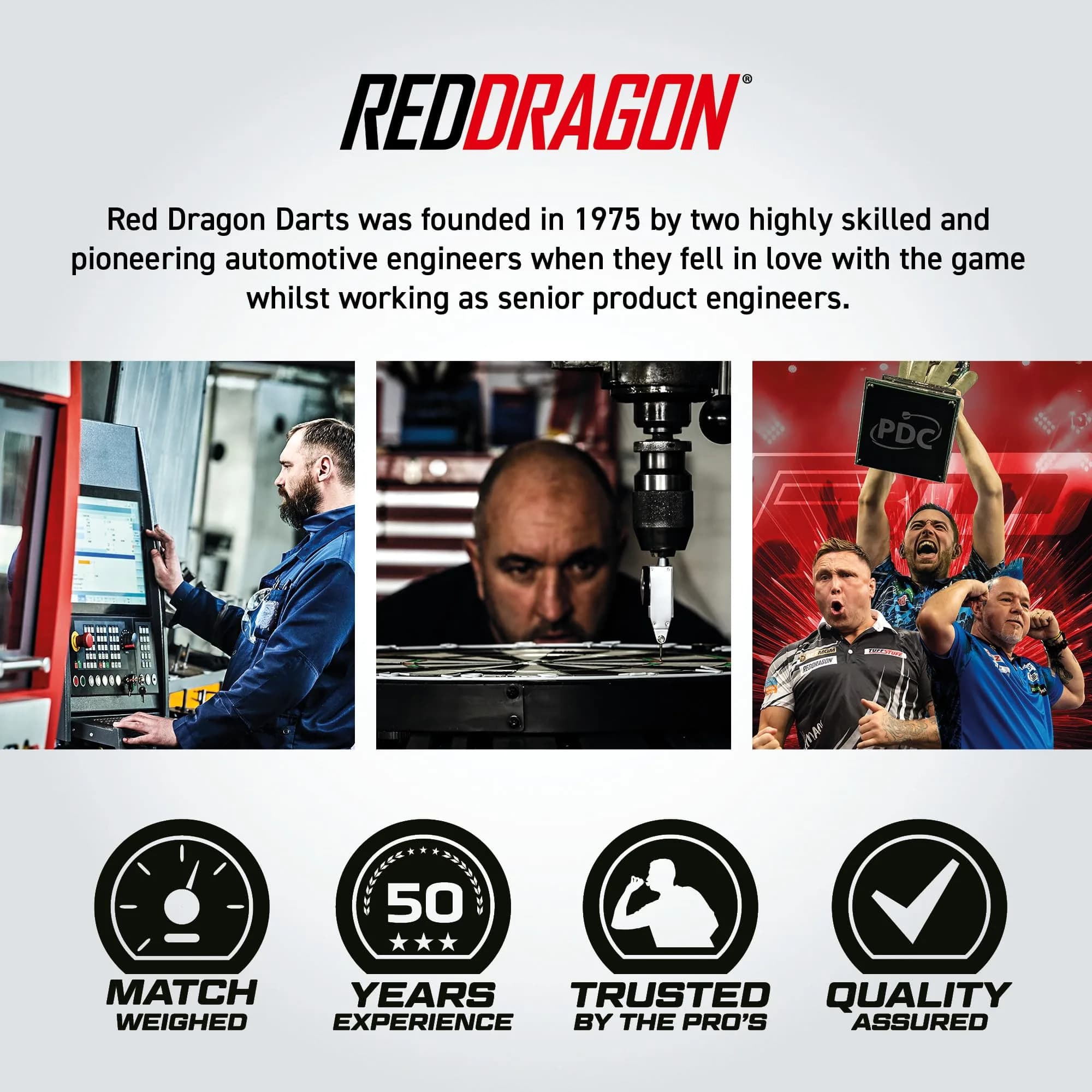 RED DRAGON Golden Eyes 26g Steel Tip Darts Set | 85% Tungsten, Laser-Etched Aluminium Shafts - view 6