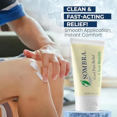 Sombra Cool Pain Relief Gel 4 oz | Fast-Absorbing, Natural, Vegan Formula for Sore Muscles & Recovery thumbnail 7