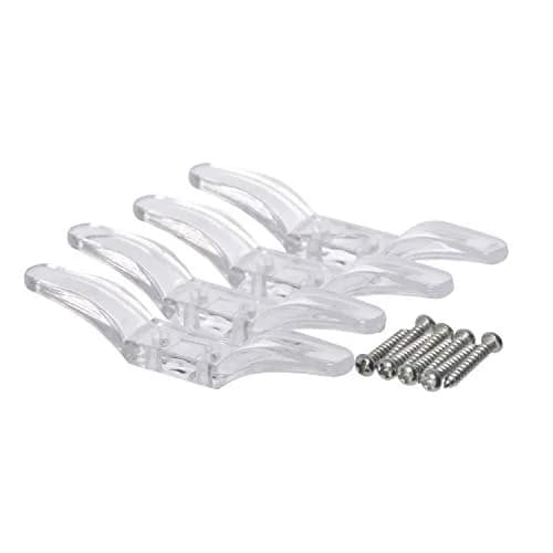 Dreambaby Blind Cord Safety Wraps for Dangling Window Cords 4 Pack | Clear Plastic Child Safety thumbnail 3