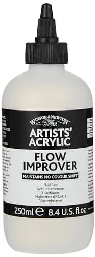 Winsor & Newton Acrylic Medium Flow Improver 250ml | Maintains Color Stability & Slows Drying thumbnail 3