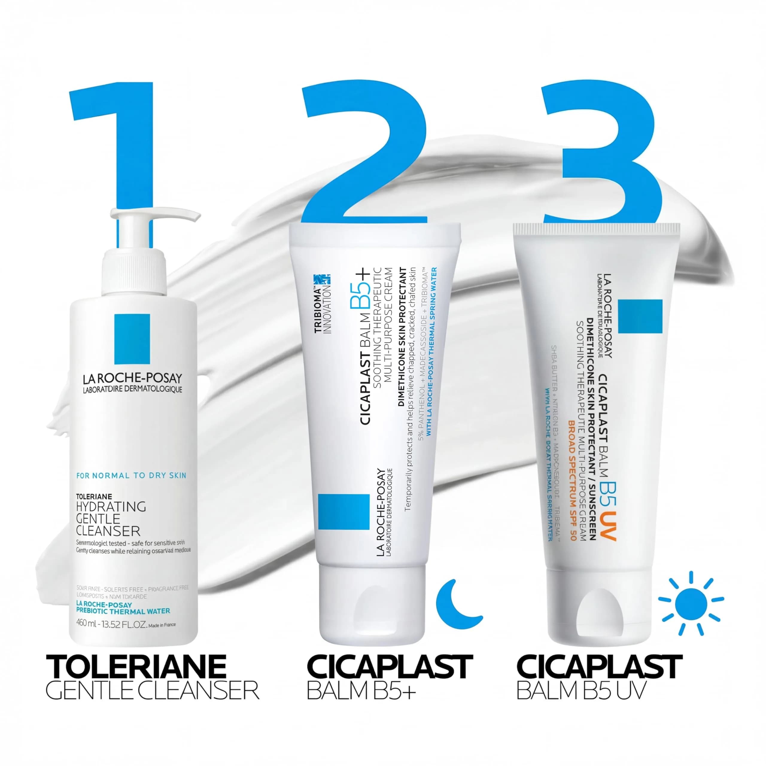 La Roche-Posay Cicaplast Balm B5 Multi-Purpose Cream for Dry & Irritated Skin, 38g (1.35 Oz) | Soothing Therapeutic Balm for Sensitive Skin - view 4