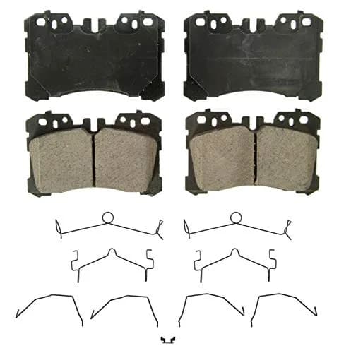 Wagner QS ZD1282 Ceramic Disc Brake Pad Set | Front Axle for Lexus LS460 (2.39 kg / 5.19 lb) thumbnail 1