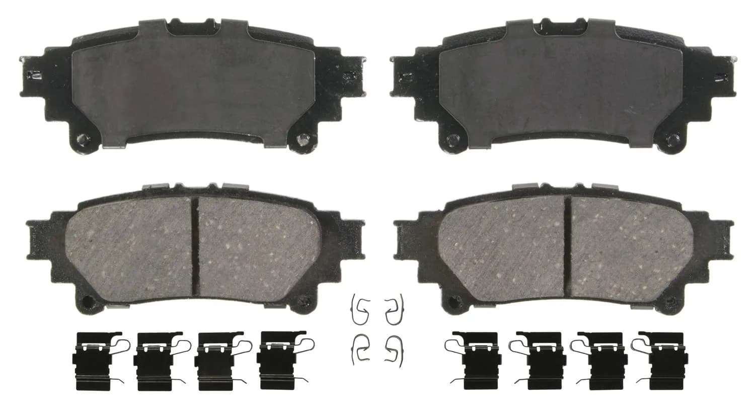 Wagner QS ZD1391 Disc Brake Pad Set, Reduced Vibration, Fits 2014–2019 Toyota Highlander