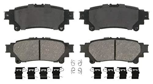 Wagner QS ZD1391 Disc Brake Pad Set, Reduced Vibration, Fits 2014–2019 Toyota Highlander thumbnail 1