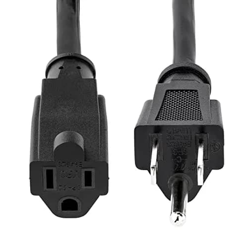 StarTech.com Heavy Duty Extension Cord 3m (10ft) 15A 125V | UL Listed Power Cable for Servers and Workstations thumbnail 3