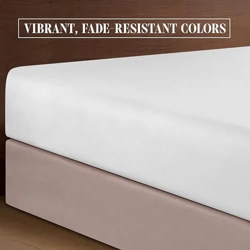 Elegant Comfort Luxury Soft 1500 King Bedding Set | Wrinkle & Fade Resistant, Deep Pocket, Microfiber thumbnail 6