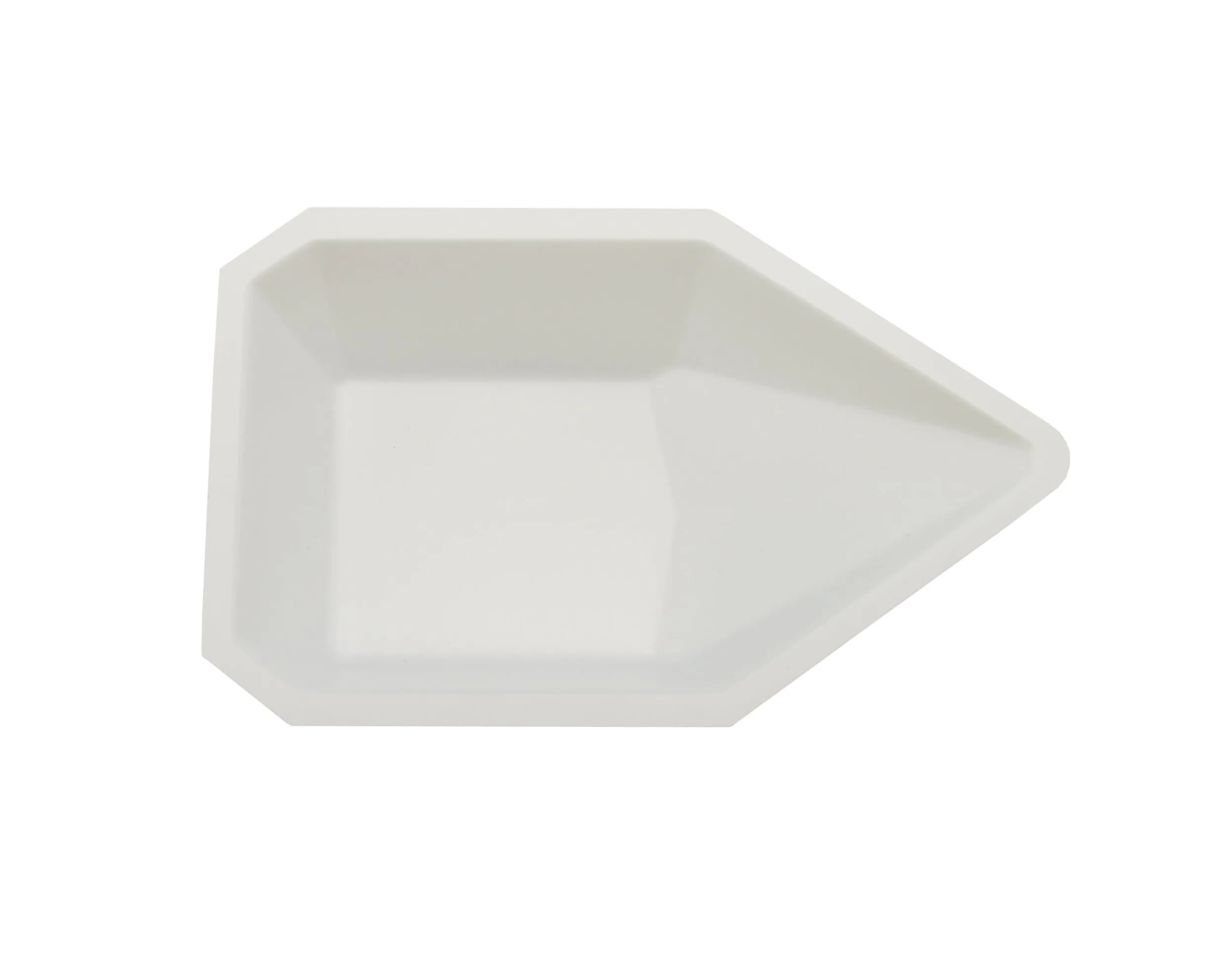 Heathrow Scientific White 137 mL Polystyrene Disposable Weighing Dishes (Pack of 500) | Lab Supply India — White