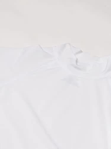 Kanu Surf Fiji UPF 50+ Sun Rashguard 2T | Quick Dry, White, Toddler Boys thumbnail 2
