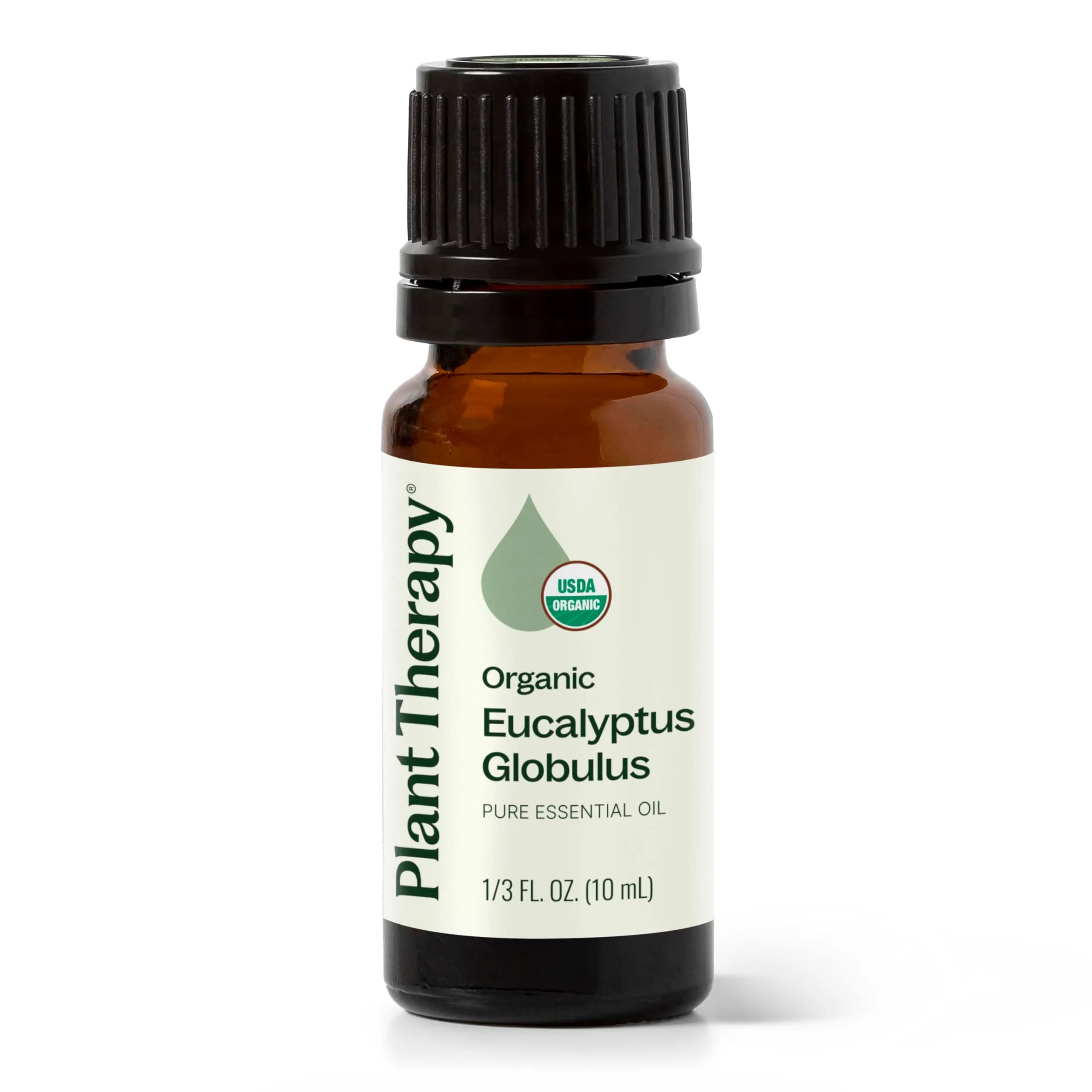 Plant Therapy Organic Eucalyptus Globulus Essential Oil 10 mL | Supports Clear Breathing & Blood Circulation