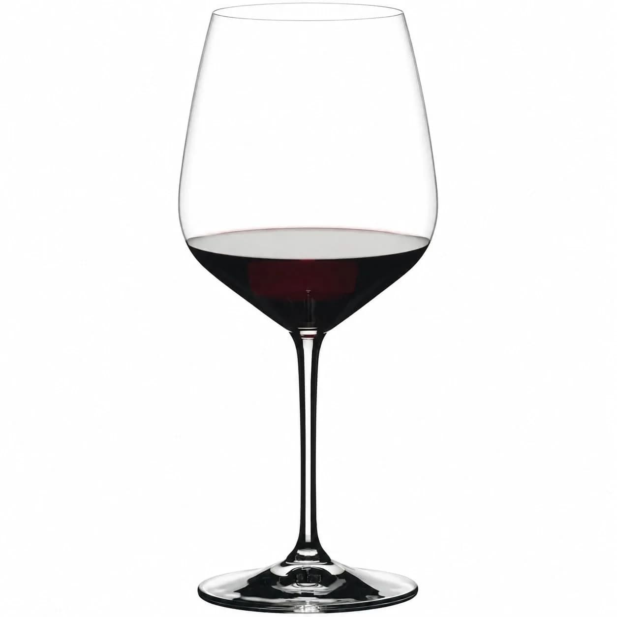 Riedel Heart to Heart Cabernet/Merlot Set of 2 | Diamond-Shaped Crystal Wine Glasses Dishwasher Safe