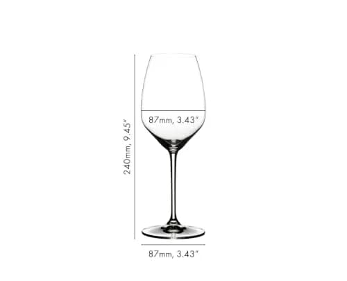 Riedel Heart to Heart Riesling Wine Glass Set of 2 | Crystal Glass, Dishwasher Safe, 6409/05 thumbnail 2