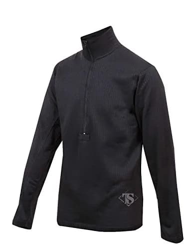 Tru-Spec Mens Gen-III ECWCS Level-2 Top, Black, X-Large Regular | Cold Weather Military Base Layer thumbnail 1