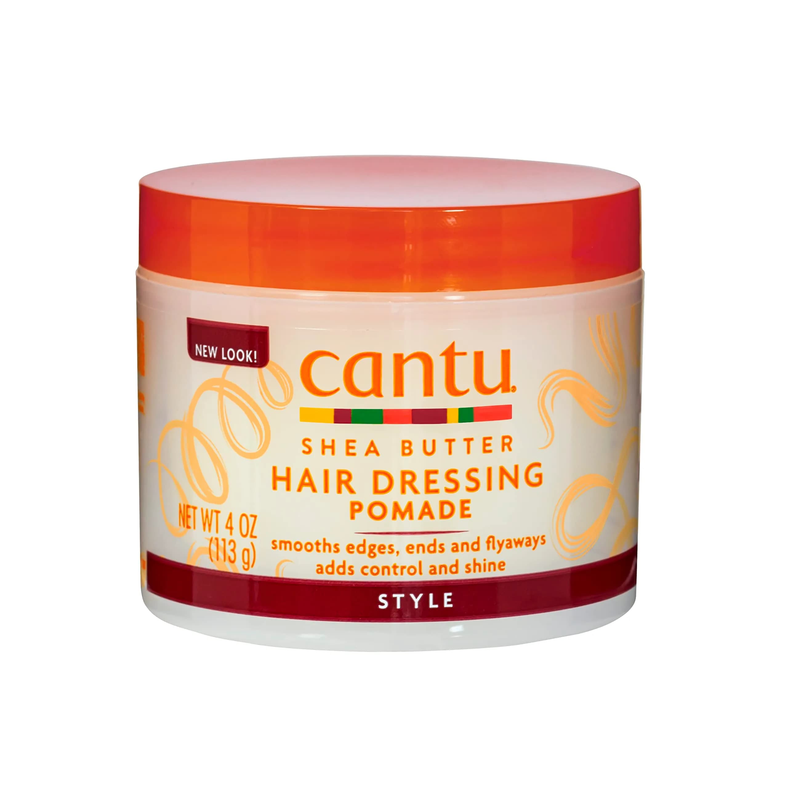 Cantu Shea Butter Hair Dressing Pomade, 4 Oz | Moisturizes & Defines Curly Hair — 4 Ounce