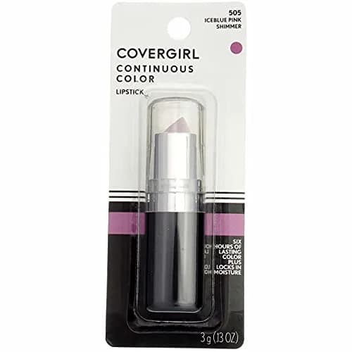 COVERGIRL Continuous Color Lipstick Iceblue Pink 505 | Moisture & Hours of Wear (110 characters) thumbnail 3