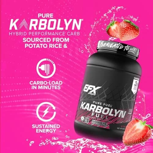 EFX Sports Karbolyn Fuel 4.4 Pound | Fast-Absorbing Carbohydrate Powder for Sustained Energy & Recovery thumbnail 4