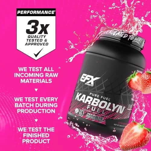 EFX Sports Karbolyn Fuel 4.4 Pound | Fast-Absorbing Carbohydrate Powder for Sustained Energy & Recovery thumbnail 5