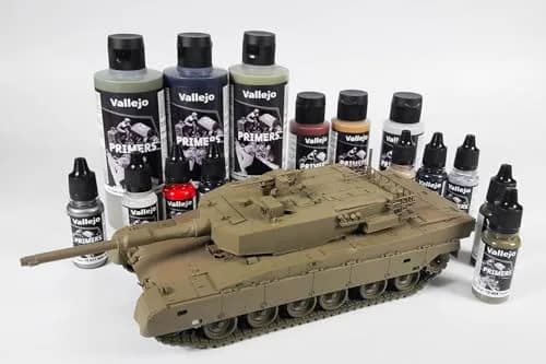 Vallejo White Surface Primer 200 ml (6.76 fl.oz.) | Matte Finish & Fast Drying for Models thumbnail 3