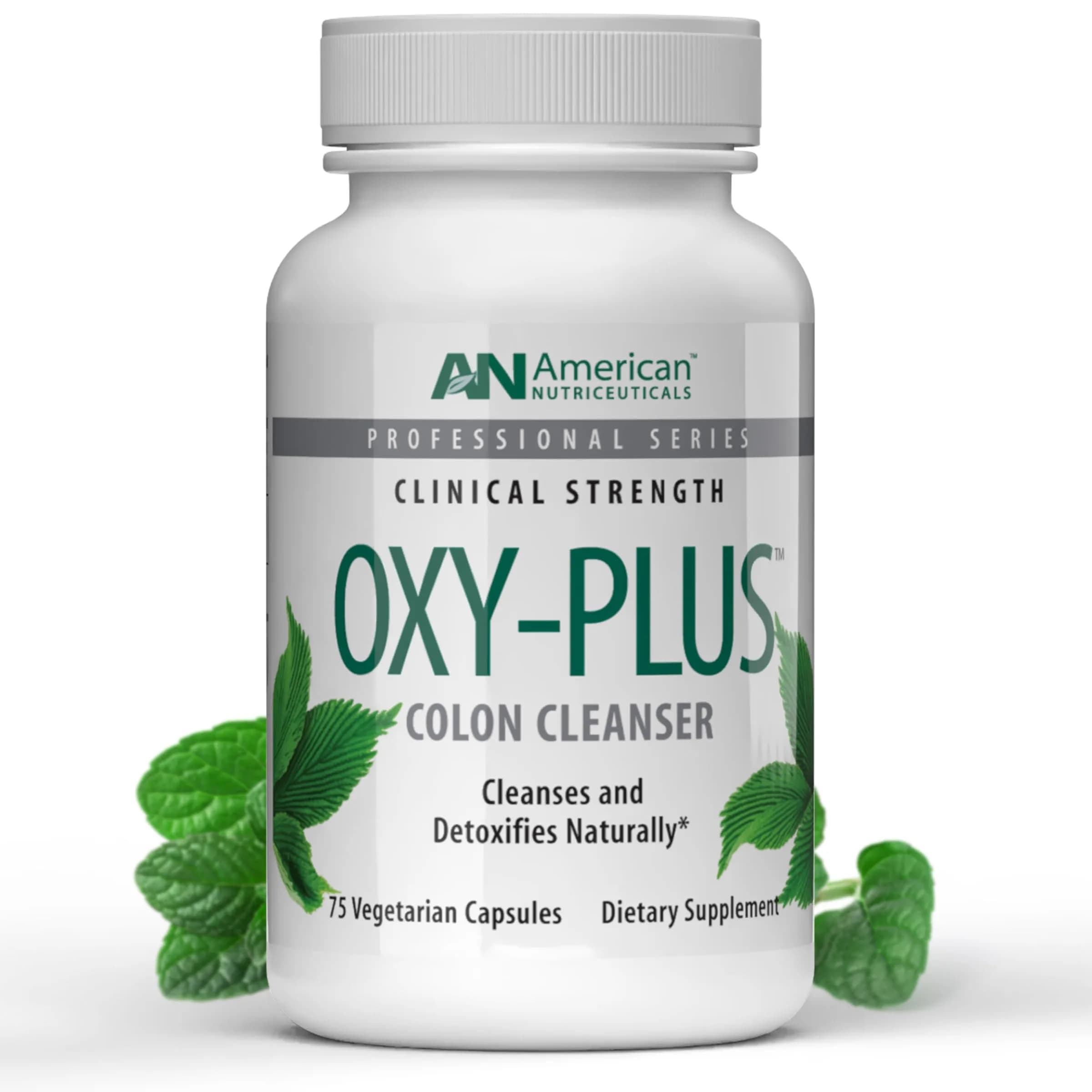 American Nutriceuticals Oxy-Plus Colon Cleanse Detox 75 Capsules | Fast Relief & Heavy Metal Removal - main product image