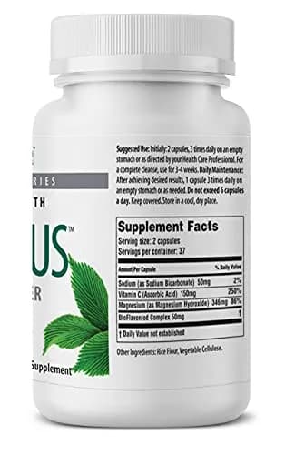 American Nutriceuticals Oxy-Plus Colon Cleanse Detox 75 Capsules | Fast Relief & Heavy Metal Removal thumbnail 2
