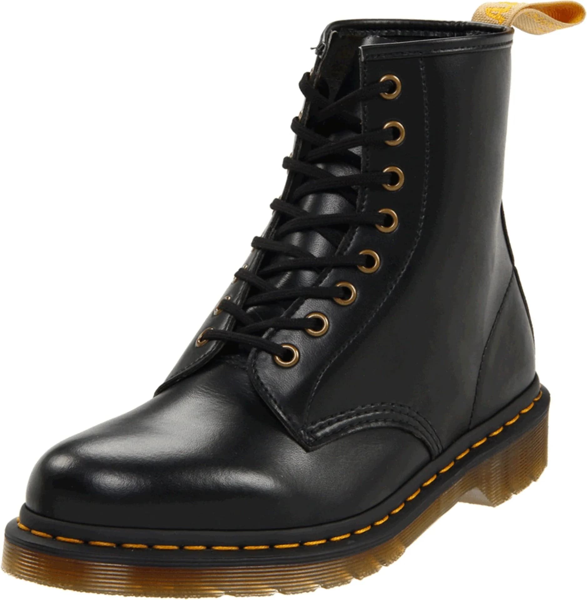 Dr. Martens Vegan 1460 8-Eye Boot | Durable, Unisex, Black Felix Rub Off, 8.5 Women/7.5 Men - main product image