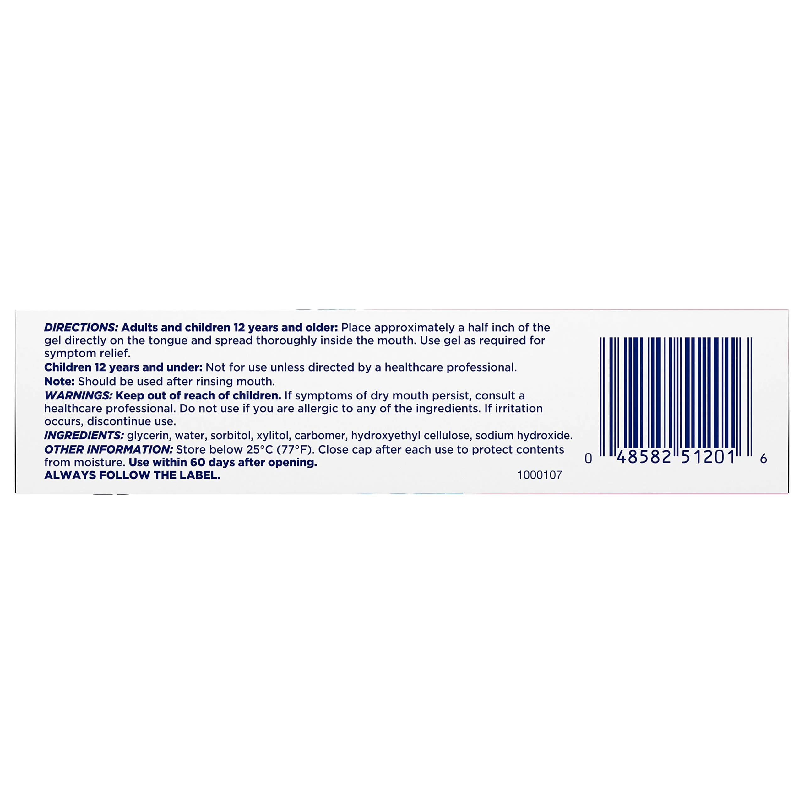 Biotène OralBalance Moisturizing Gel 44.36ml (1.5 Fl Oz) | Dermatologist Tested Dry Mouth Relief - view 9